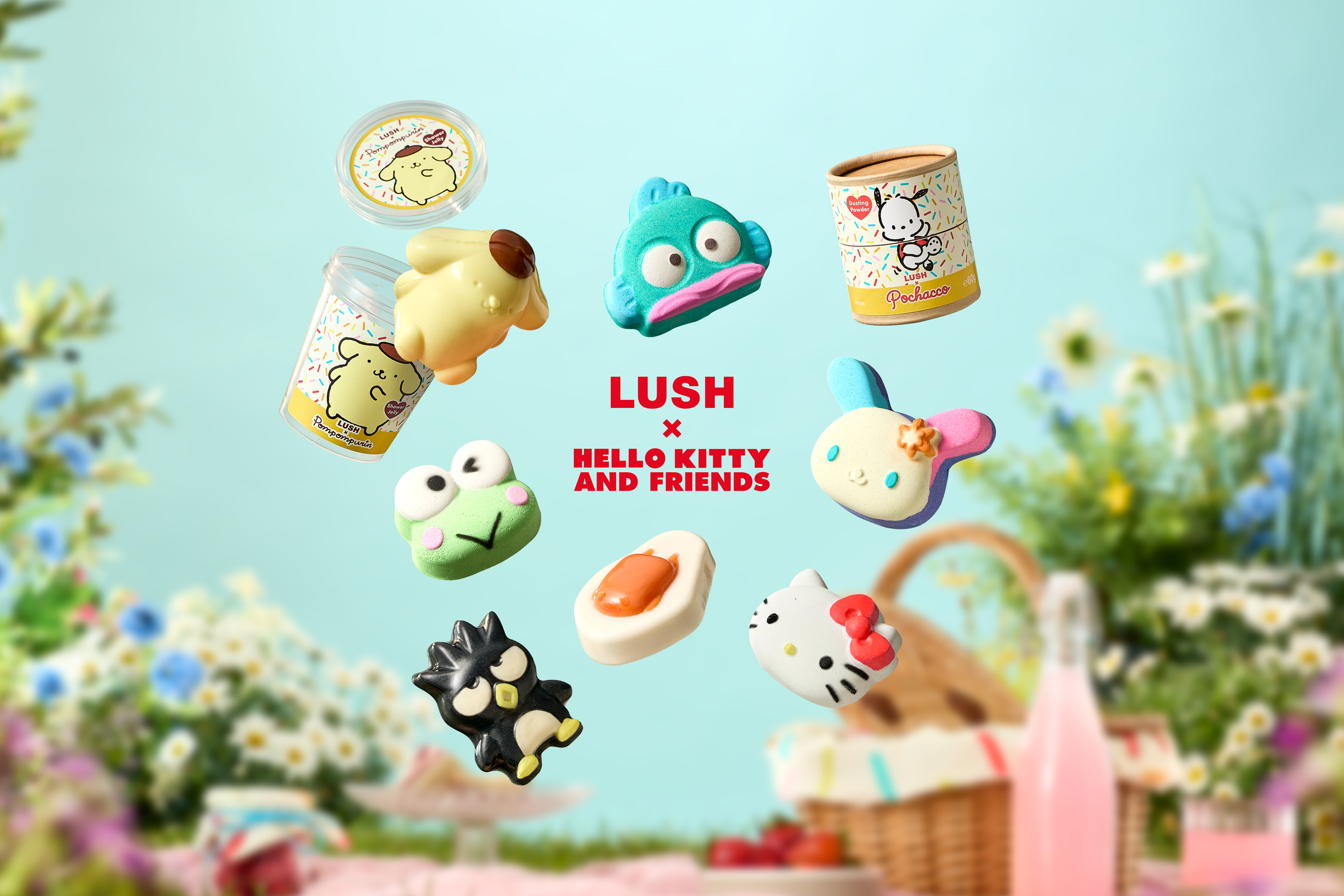 Lush × Hello Kitty and Friends